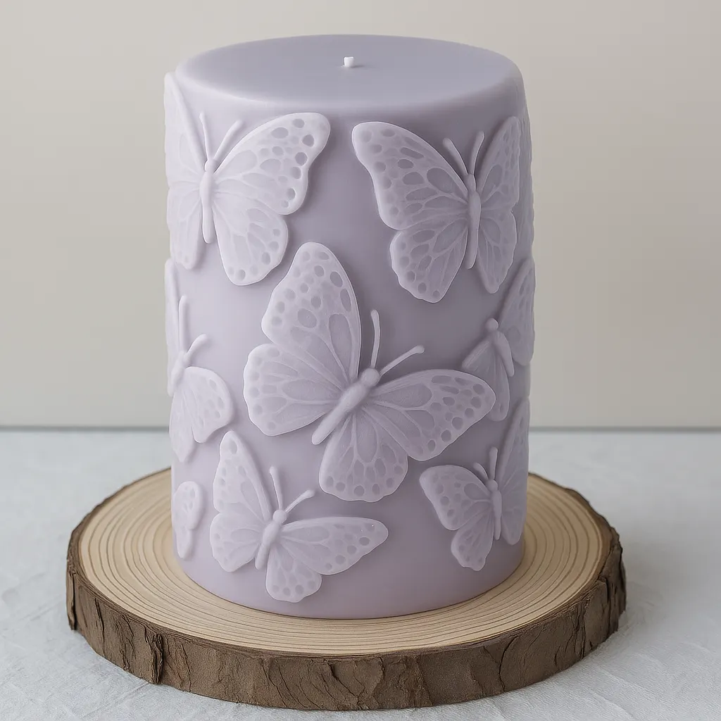 Columna de mariposas